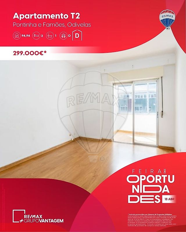 Apartamento T2 para venda