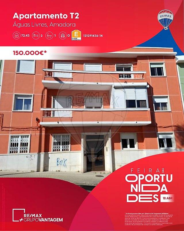 Apartamento T2 para venda