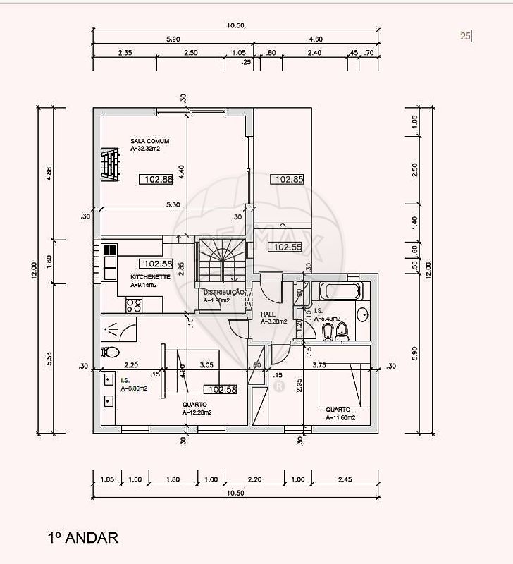 Moradia T3 para venda