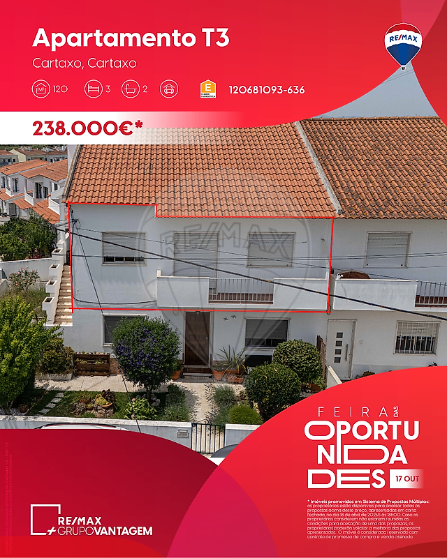 Apartamento T3 para venda