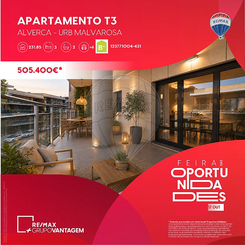 Apartamento T3 para venda